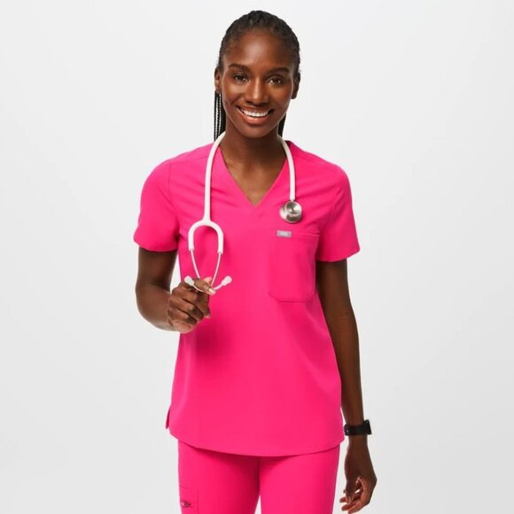 Figs Other - Figs Scrub Set Hot Pink